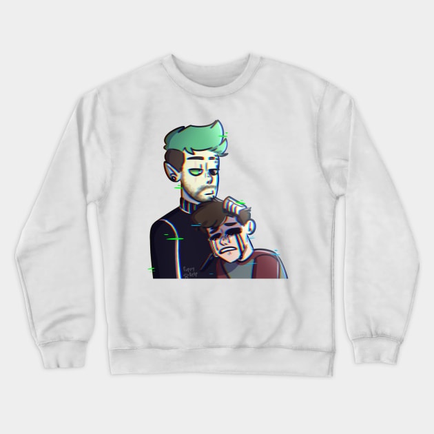 Anti comforts blank Crewneck Sweatshirt by PuppyRelp